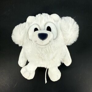 Bluey Friends Lila the Maltese Plush 6.5" Stuffed Puppy Dog Figure 2023